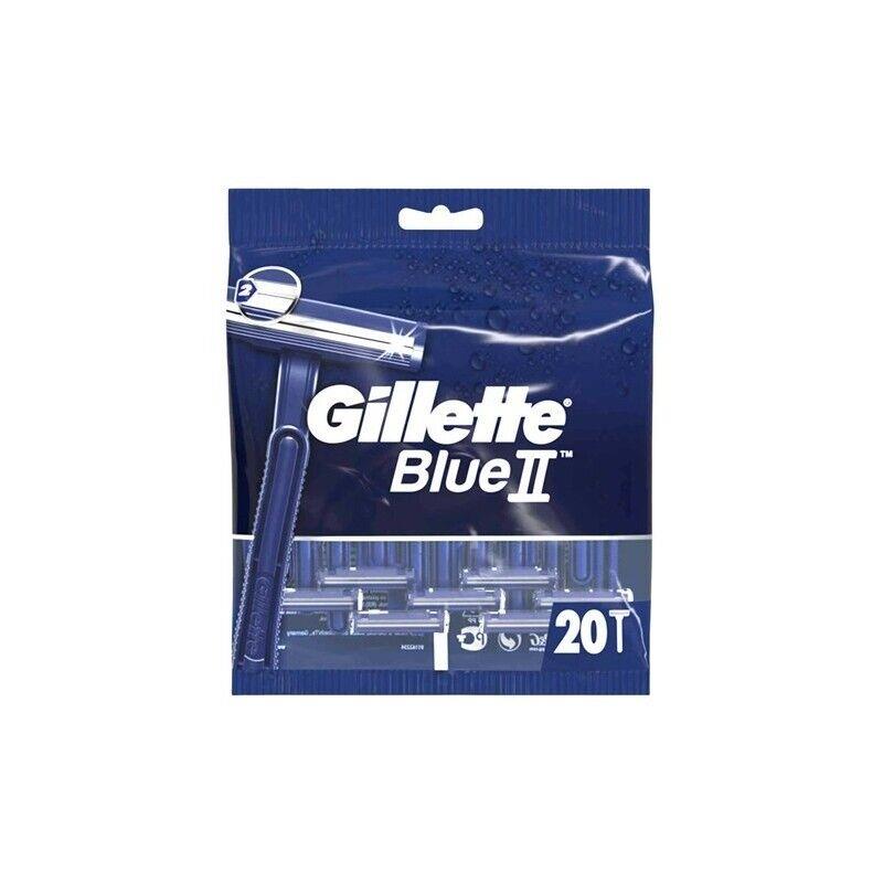 RASOIO GILLETTE BLUE II IN CONFEZIONE MAXI DA 20 RASOI