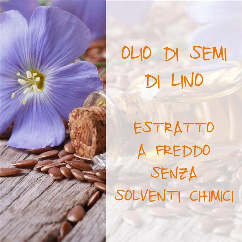 OMIA MASCHERA PER CAPELLI CON OLIO DI SEMI DI LINO RISTRUTTURANTE PER CAPELLI FRAGILI E SECCHI 250 ML NO SILICONI