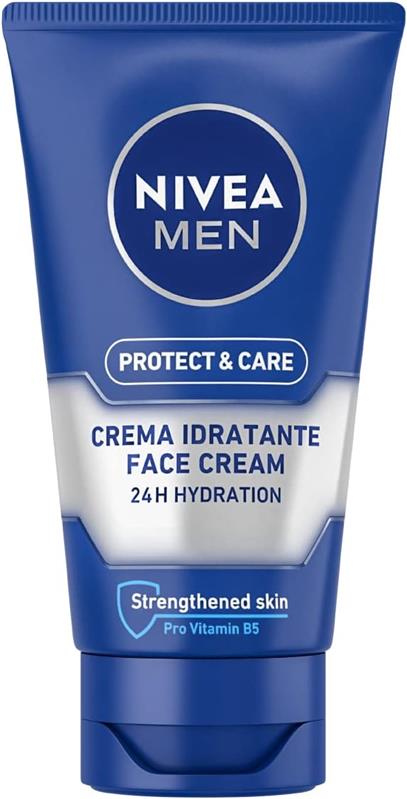 NIVEA MEN PROTECT & CARE CREMA IDRATANTE UOMO IDRATA E PROTEGGE LA PELLE 75 ML