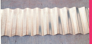 lamiera zincata ondulata n.32 dimensioni lastra cm 90x200 ã˜ 0,25 mm 3,9kg cod:ferx.11491