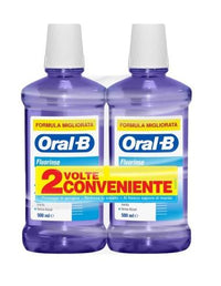 ORAL B COLLUTORIO 500ML BIPACCO FLUORINSE