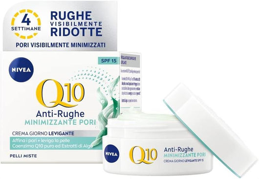 NIVEA Q10 POWER ANTIRUGHE CREMA GIORNO VISO SPF 15 PER PELLI MISTE 50 ML