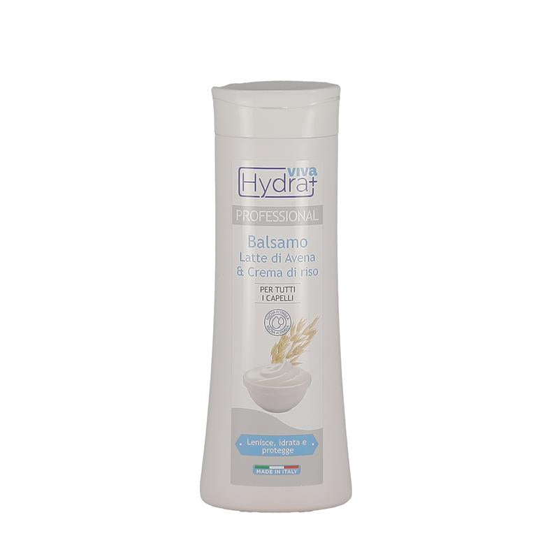 HYDRA VIVA BALSAMO 300 ML CON LATTE DI AVENA E CREMA DI RISO PER TUTTI I TIPI DI CAPELLI
