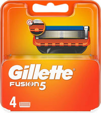 GILLETTE FUSION5 LAMETTE DI RICAMBIO PER RASOIO DA UOMO 4 LAMETTE PER UNA RASATURA PERFETTA