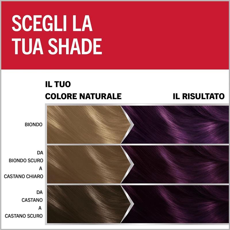 SCHWARZKOPF BRILLANCE TINTA PER CAPELLI INTENSIVA COPERTURA CAPELLI BIANCHI 888 NEW VIOLA LONDRA