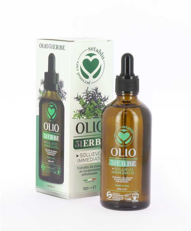 SETABLU OLIO 31 ERBE 100 ML SOLLIEVO IMMEDIATO PERSONAL CARE