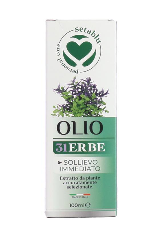 SETABLU OLIO 31 ERBE 100 ML SOLLIEVO IMMEDIATO PERSONAL CARE