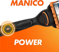 GILLETTE FUSION 5 RASOIO DA UOMO 1 RASOIO GILLETTE 2 LAMETTE DI RICAMBIO PER RASOIO