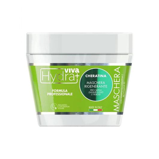 HYDRA VIVA MASCHERA RIGENERANTE PER CAPELLI DANNEGGIATI E FRAGILI CON VITAMINA B3+B5 E CHERATINA