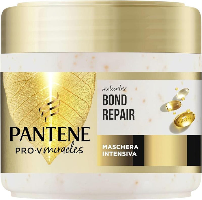 PANTENE MOLECULAR BOND REPAIR MASCHERA PER CAPELLI CON BIOTINA 300ML PRO-V CONCENTRATA PER CAPELLI ESTREMAMENTE SECCHI