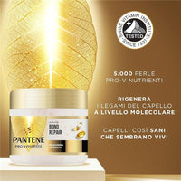 PANTENE MOLECULAR BOND REPAIR MASCHERA PER CAPELLI CON BIOTINA 300ML PRO-V CONCENTRATA PER CAPELLI ESTREMAMENTE SECCHI