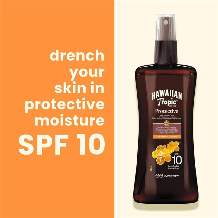HAWAIIAN OLIO SPRAY 200 ML SPF30 COCNUT E PAPAYA TROPIC ACEITE