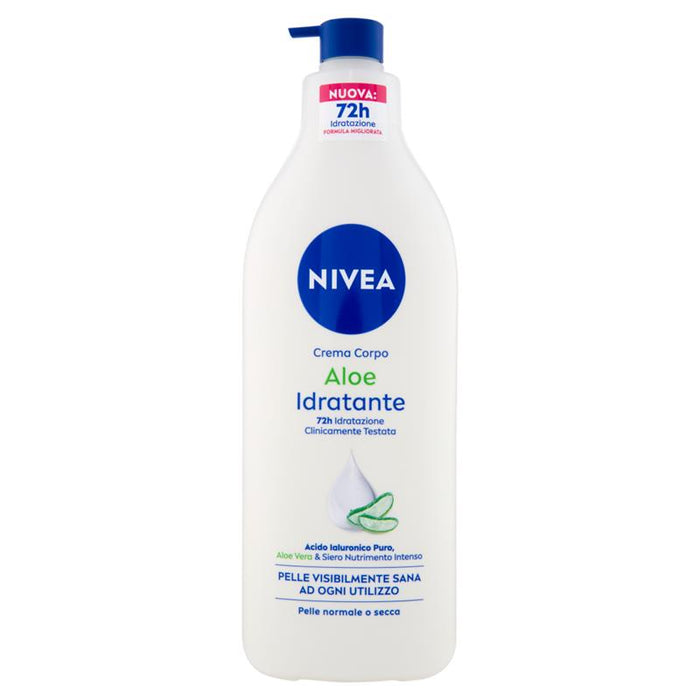 NIVEA CREMA CORPO ALOE IDRATANTE PELLE NORMALE O SECCA 500 ML