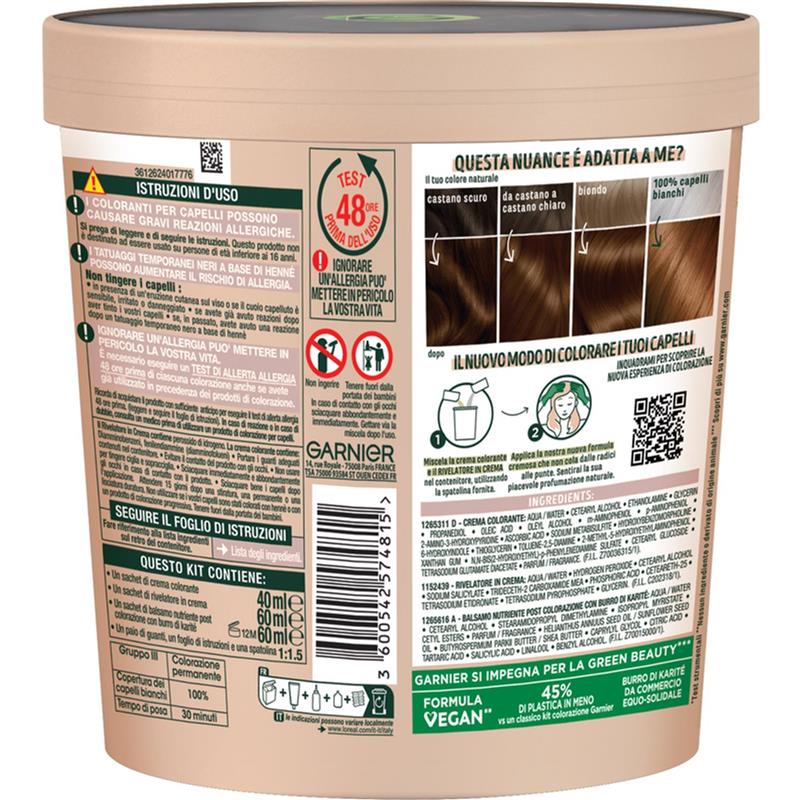 GARNIER GOOD COLORAZIONE PERMANENTE SENZA AMMONIACA CASTANO TRAMONTO 5.32