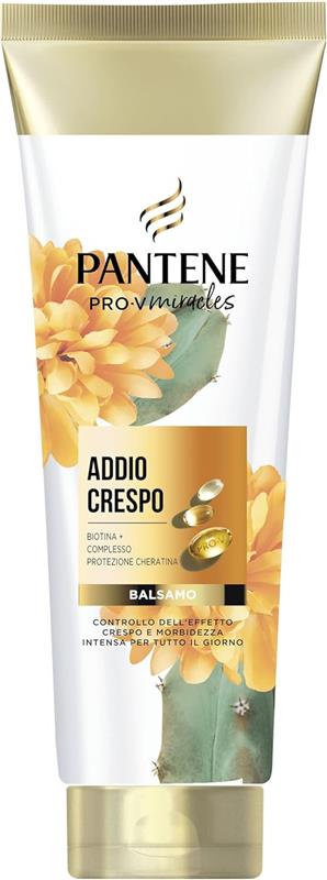 PANTENE BALSAMO ADDIO CRESPO CON BIOTINA E CHERATINA 160ML PER CAPELLI SECCHI E DANNEGGIATI PRO-V NUTRE IN PROFONDITÀ