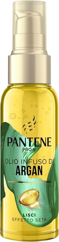PANTENE PRO-V OLIO CAPELLI ARGAN PER CAPELLI CRESPI E OPACHI LISCI EFFETTO SETA NUTRIENTE QUOTIDIANO NO RISCIACQUO 100 ML