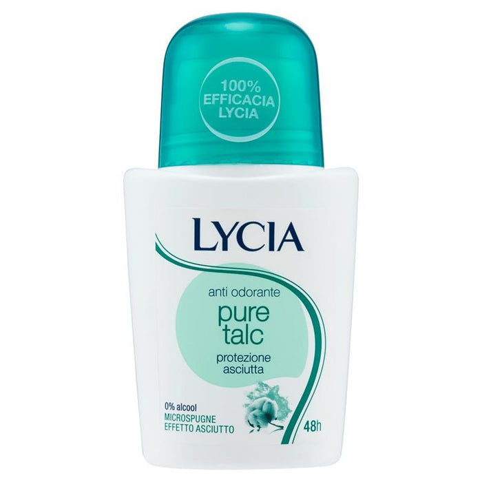LYCIA DEODORANTE ROLL ON PURE TALC 50ML