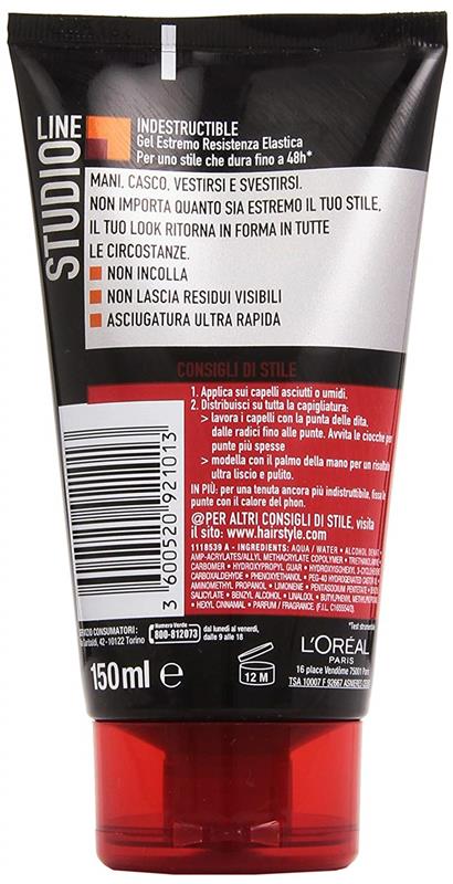 STUDIO LINE GEL INDESTRUCTIBLE IN FORMATO DA 150 ML