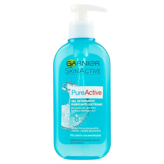 GARNIER SINERGIE PURE ACTIVE GEL DETERGENTE DISPENSER 200ML