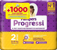 PANNOLINI PAMPERS PROGRESSI MUTANDINO 28PZ NEW MINI TAGLIA 2