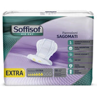 SOFFISOF PANNOLONI SAGOMATI TRASPIRANTI AIR DRY EXTRA ASSORBENZA 30PZ
