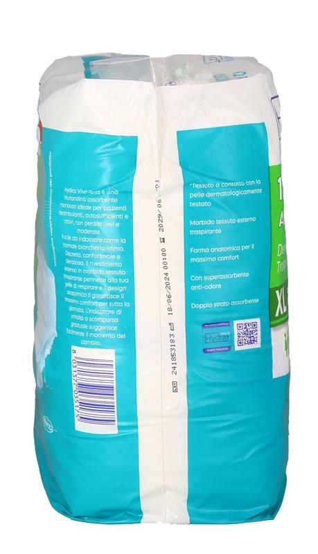 HYDRA VIVA 12 PANTS ASSORBENTI EXTRA TAGLIA XL