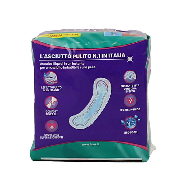 LINES SETA ULTRA ANATOMICO 12 PZ. ASSORBENTI NUOVO