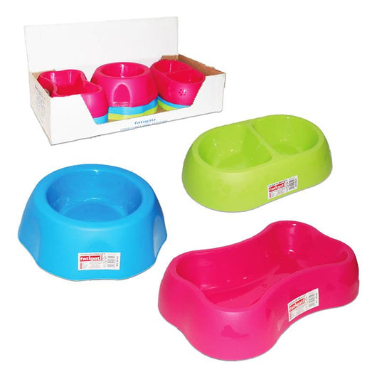 CIOTOLA IN PLASTICA COLORATA A FANTASIA 3 MODELLI DIFFERENTI COLORI ASSORTITI