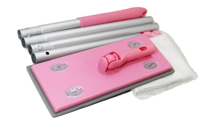 SCOPA MAGICA + 10 PANNI CON CARICA ELETTROSTATICA