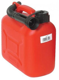 TANICA PORTA BENZINA IN PLASTICA CON CAPIENZA DA 5 LITRI