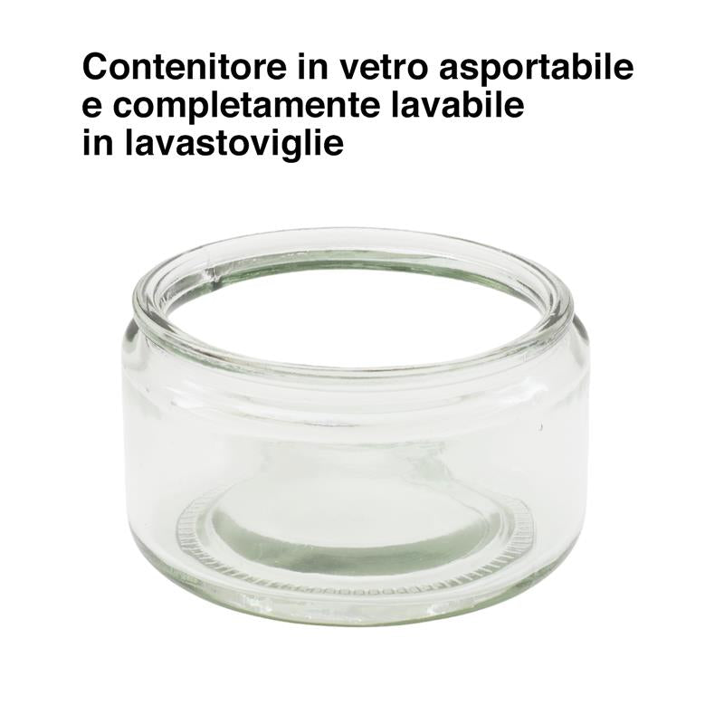 MAURY'S CONDÌ FORMAGGIERA DA TAVOLA CON CUCCHIAINO IN ACCIAIO INOX