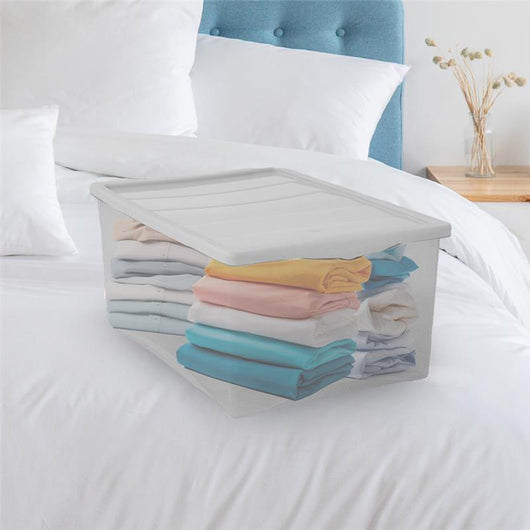 SPRING BOX TAGLIA S 35 X 25 X H15 CM IN COLORE BIANCO