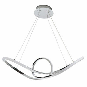 LAMPADA NODO A SOSPENSIONE CON LUCE LED 45W 4145LM 4500K IN COLORE BIANCO