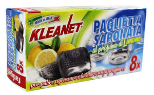 PAGLIETTE SAPONATE AL PROFUMO DI LIMONE 8 PZ ANTIGRAFFIO