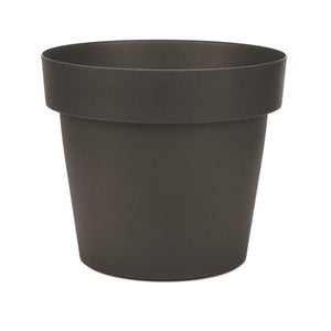 VASO MELROSE REALIZZATO IN PLASTICA DIAMETRO 35 CM COLORE NERO ANTRACITE