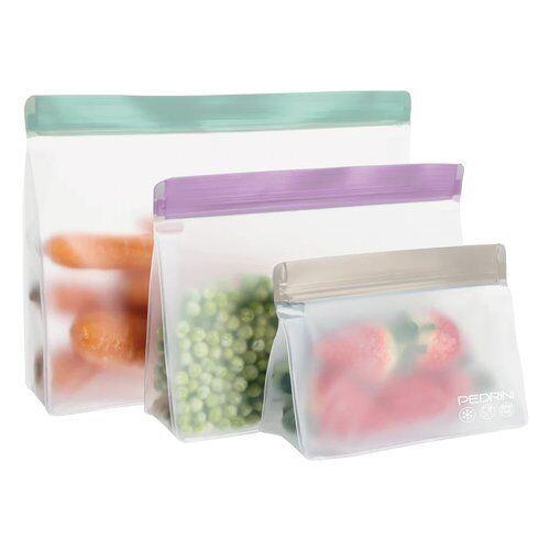 PEDRINI TRIS DI BUSTE MULTIUSO PER ALIMENTI