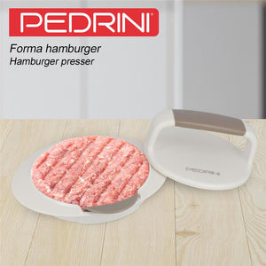 PEDRINI FORMA HAMBURGER LILLO CON MANICO E DIAMETRO DA 12 CM