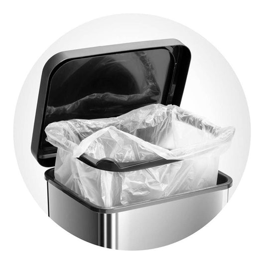 PATTUMIERA PASO CON PEDALE COLORE ROSSO CAPIENZA 20LT