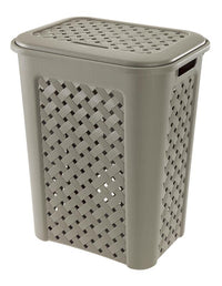 PATTUMIERA ARIANNA CON CAPIENZA DA 10LT IN COLORE TALPA 24 X 20 X H35 CM