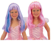 PARRUCCA DI CARNEVALE DA FATINA BAMBINA IN COLORI ASSORTITI