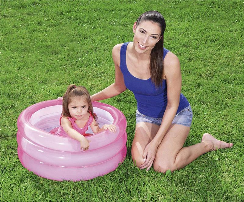 BESTWAY PISCINA GONFIABILE A 3 ANELLI PER BAMBINI 70X30 CM COLORE ASSORTITO