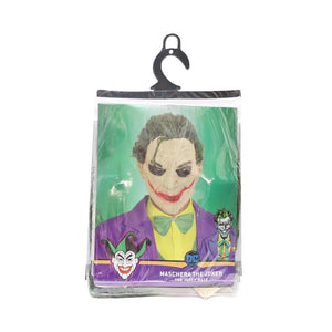 MASCHERA THE JOKER PER ADULTI CON CAPELLI TAGLIA UNICA