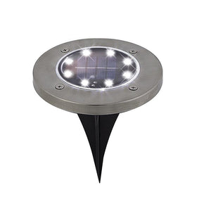 MAURY'S SET 2 SEGNA PASSI A ENERGIA SOLARE Ø 11 CM