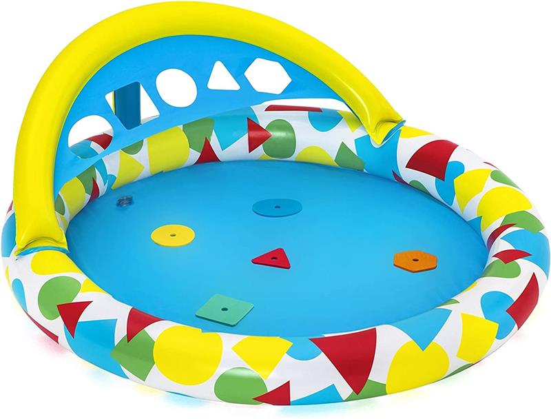 BESTWAY PISCINA SPLASH&LEARN GONFIABILE PER BAMBINI 120 X 117 X 46 CM