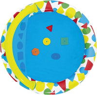 BESTWAY PISCINA SPLASH&LEARN GONFIABILE PER BAMBINI 120 X 117 X 46 CM