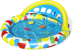BESTWAY PISCINA SPLASH&LEARN GONFIABILE PER BAMBINI 120 X 117 X 46 CM