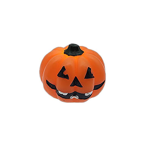 MAURY'S ZUCCA CON LED FANTASIA SIMPATICA COLORE ARANCIONE E NERO MISURA 9,5X6,5 CM