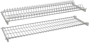COPPIA DI RETI SCOLAPIATTI PER PENSILE DA CUCINA LUNGHEZZA 86 CM