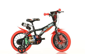 BICICLETTA 14 POLLICI BICI DA BAMBINO CON ROTELLE GORMITI ALTEZZA TRA 95 -115 CM