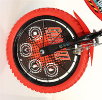 BICICLETTA 14 POLLICI BICI DA BAMBINO CON ROTELLE GORMITI ALTEZZA TRA 95 -115 CM